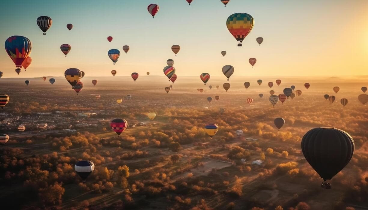 hot air balloon flight — photo 4